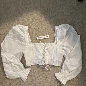 For Love & Lemons Crop Top